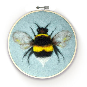 Bee In A Hoop Needle Felting Craft Kit