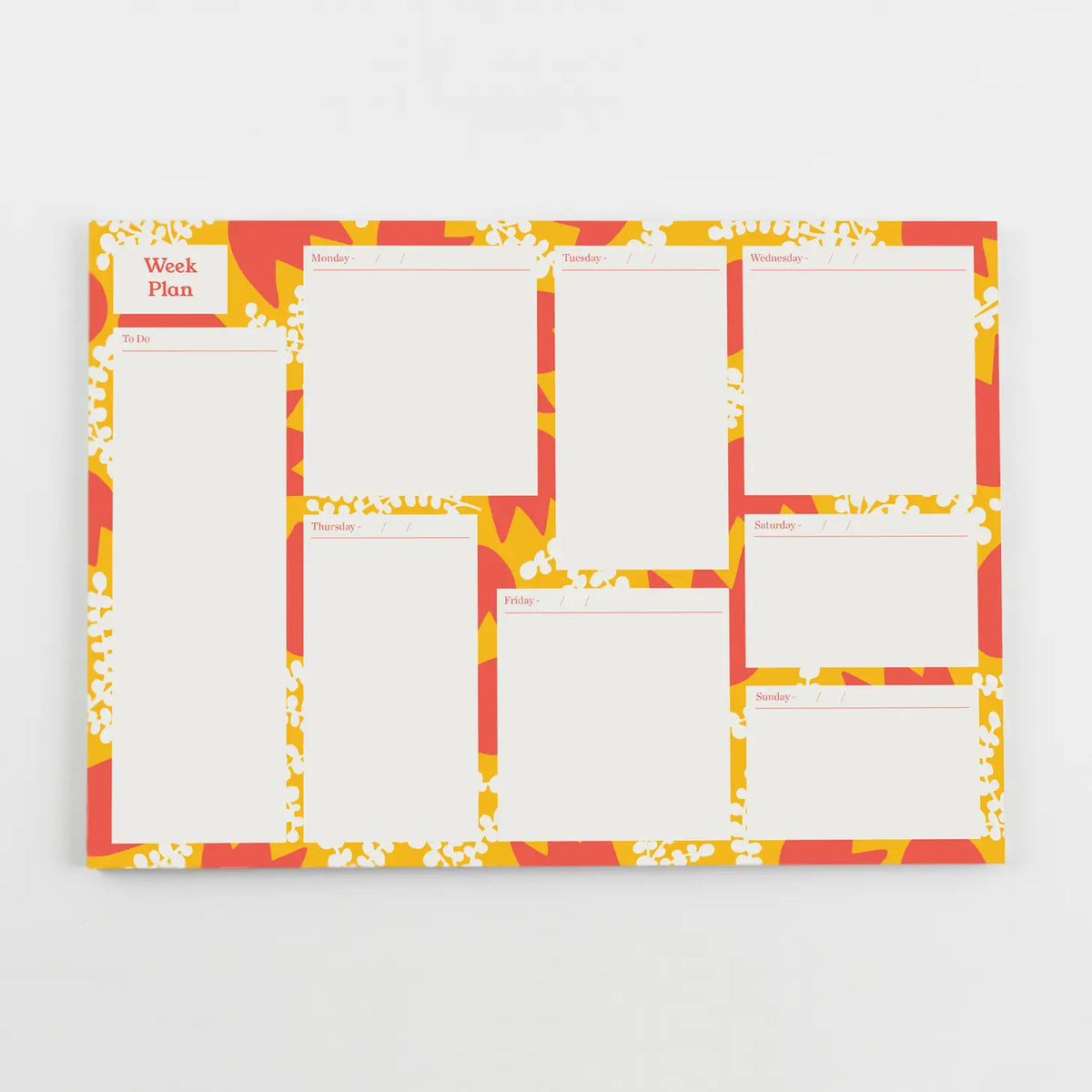 A4 Week Planner