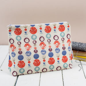 Buttons Toiletry Bag
