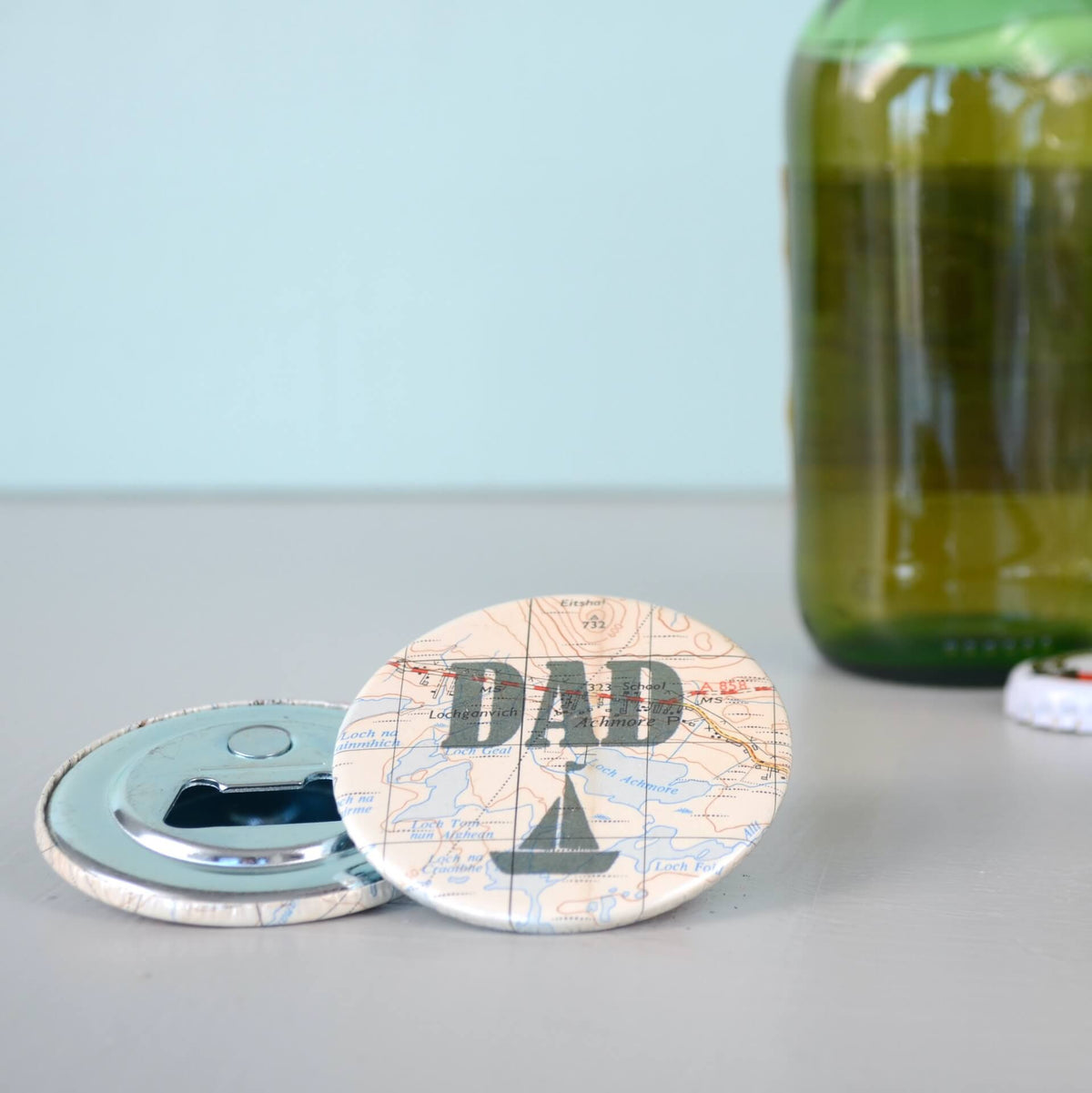 'Dad' Magnetic Bottle Opener