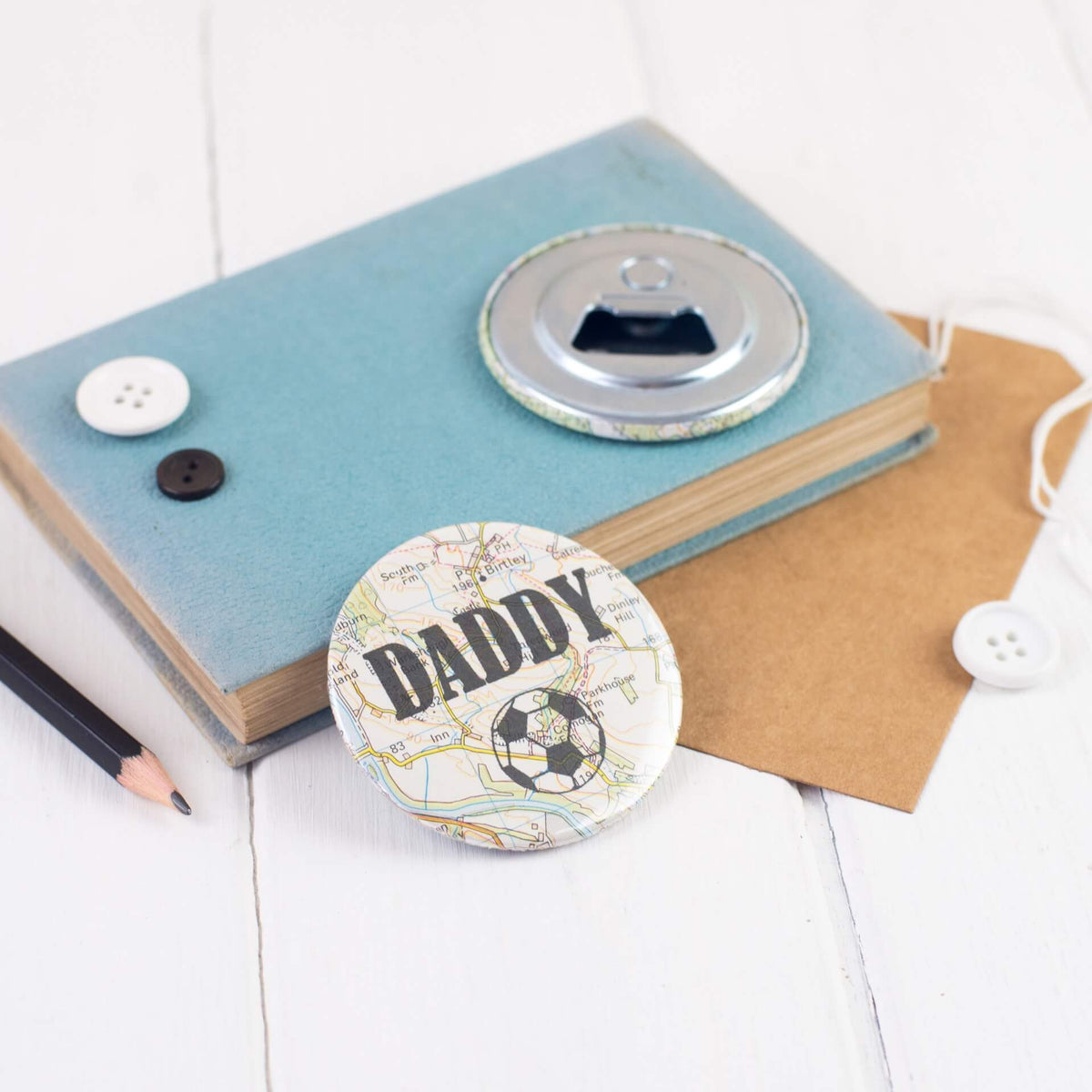'Daddy' Magnetic Bottle Opener