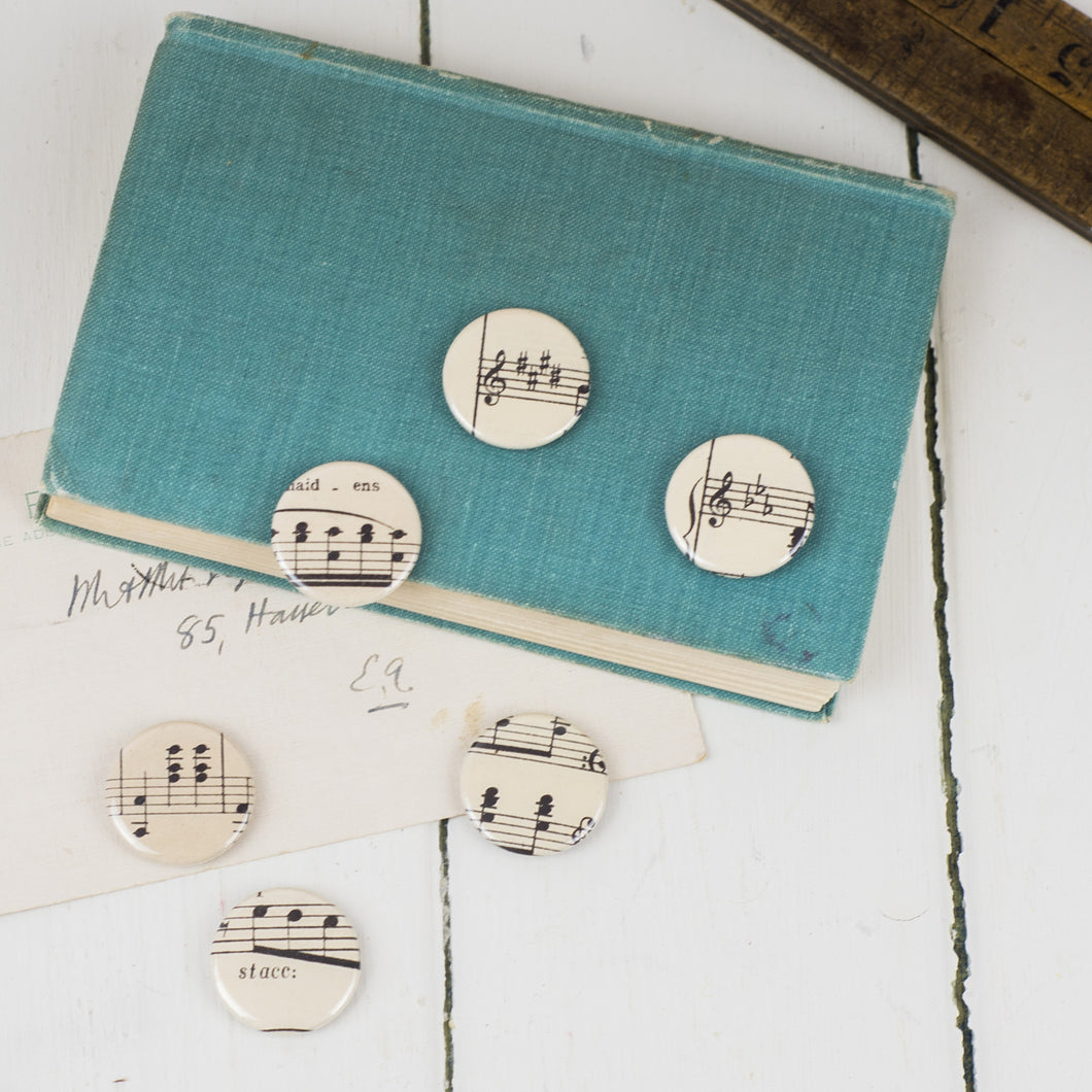 Vintage Music Badges