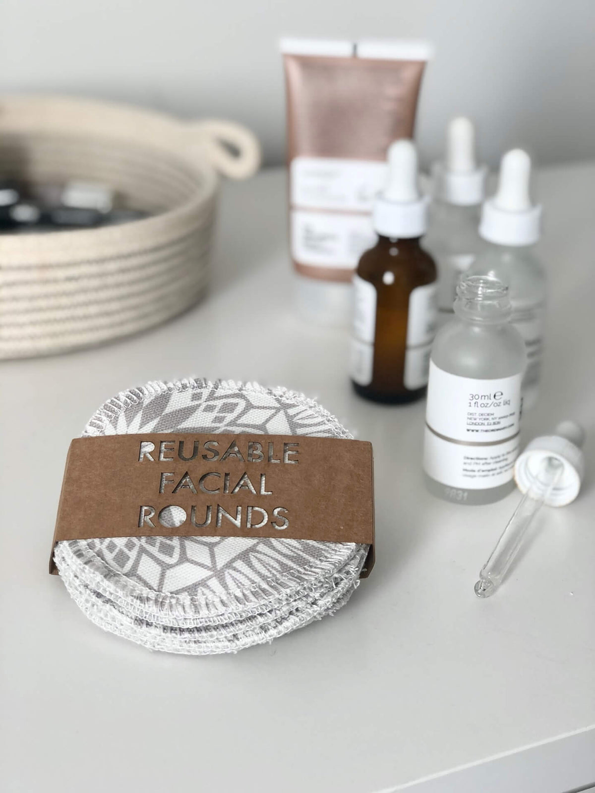 Eco-Friendly Reusable Facial Rounds - Various Designs