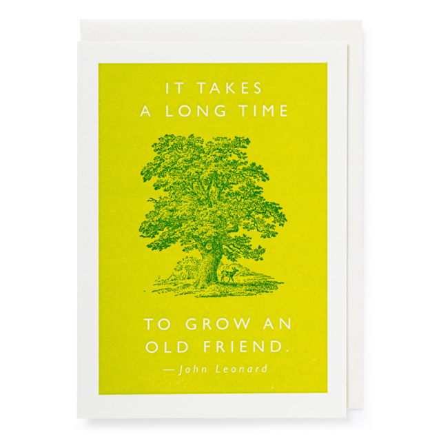 Old Friend Card