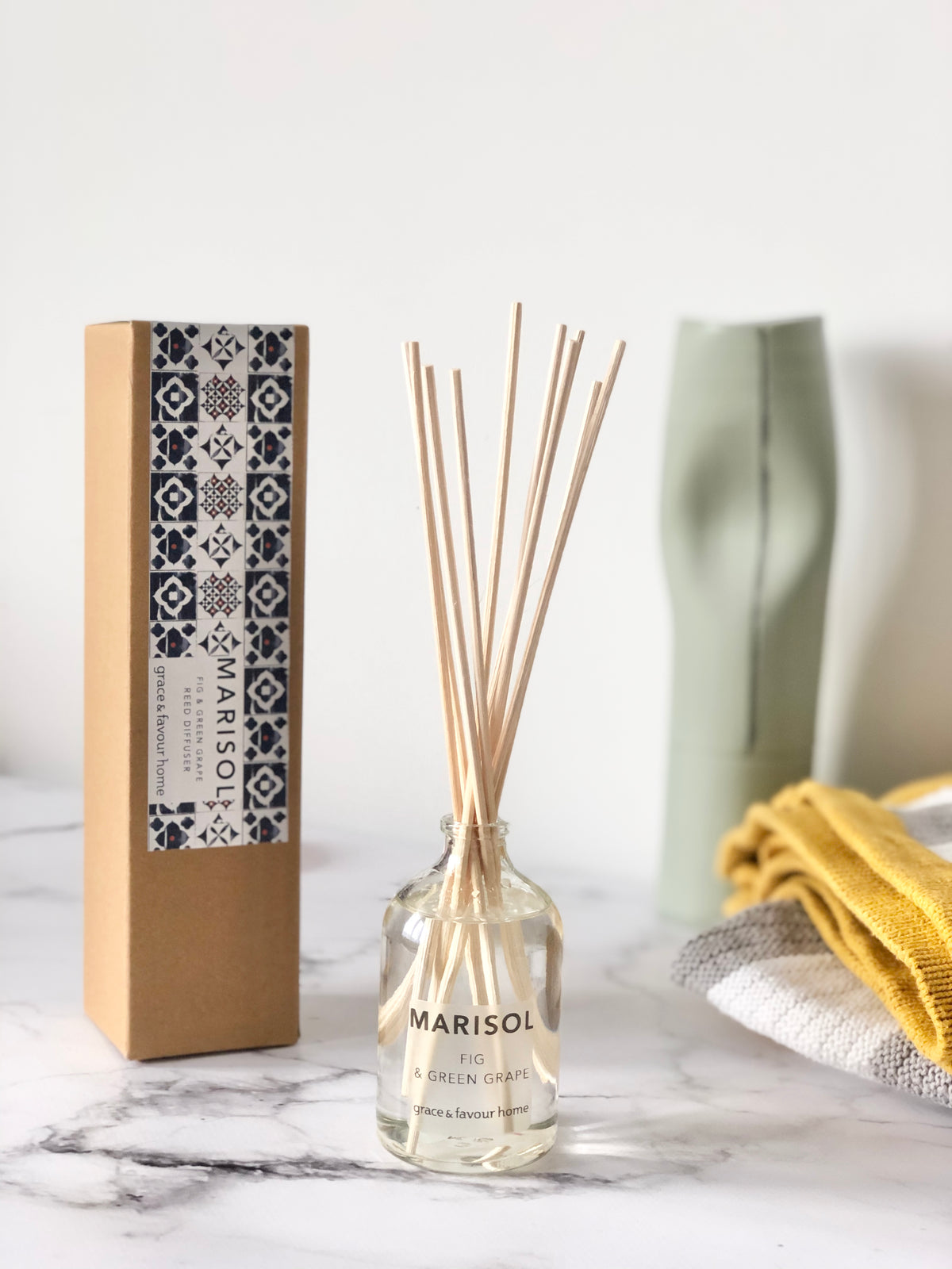 Marisol Reed Diffuser - Fig & Green Grape