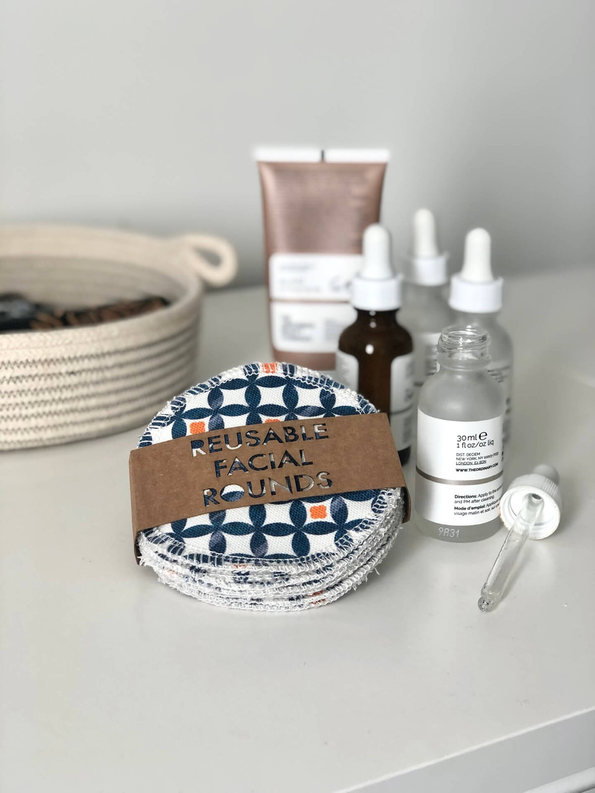 Eco-Friendly Reusable Facial Rounds - Various Designs