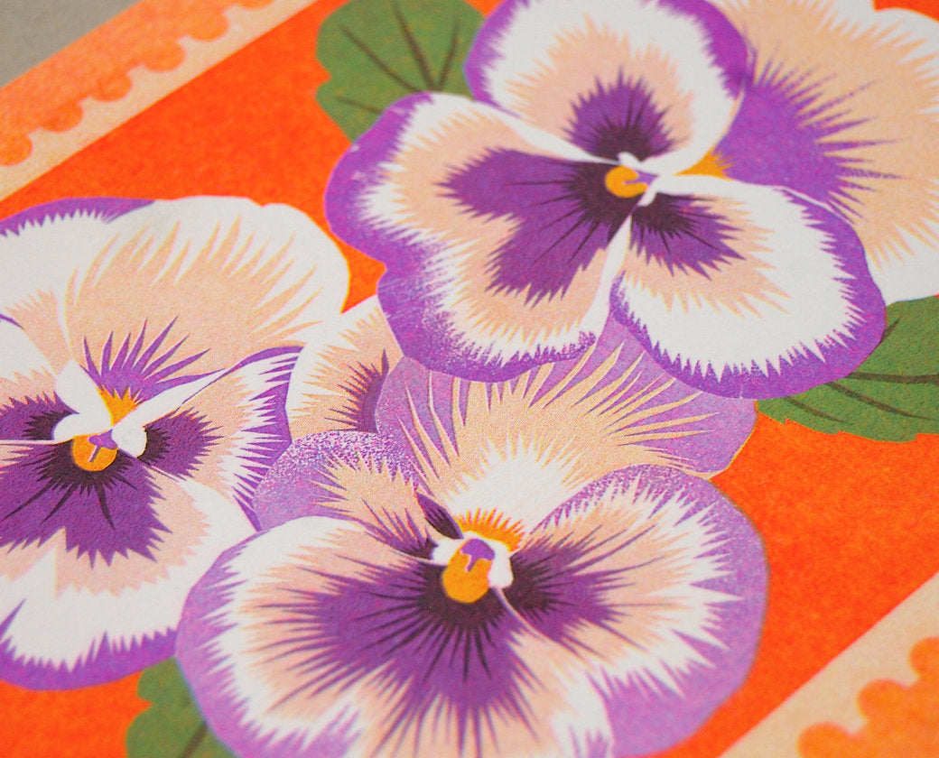 A5 Flower Print