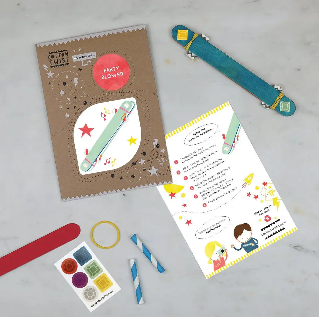 Make Your Own Party Blower Kit