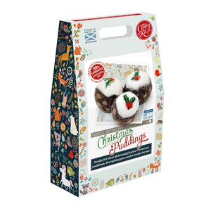 Christmas Pudding Needle Felting Craft Kit