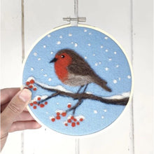 Robin In A Hoop Needle Felt Craft Kit