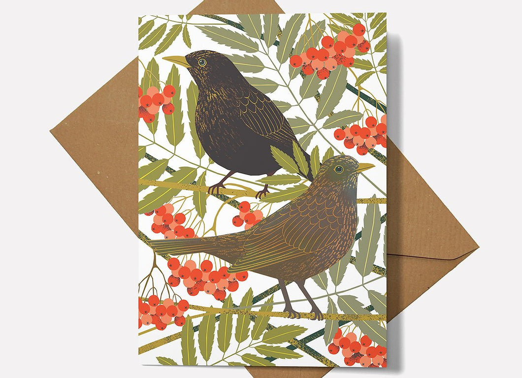 Blackbirds Card