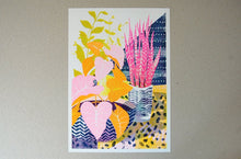 Houseplants A3 Risograph Print