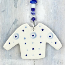 Blue Christmas Jumper Decoration